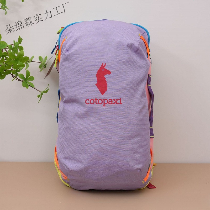 Laptop Bag Waterproof - Su geçirmez Renk Blok Sırt Çantası