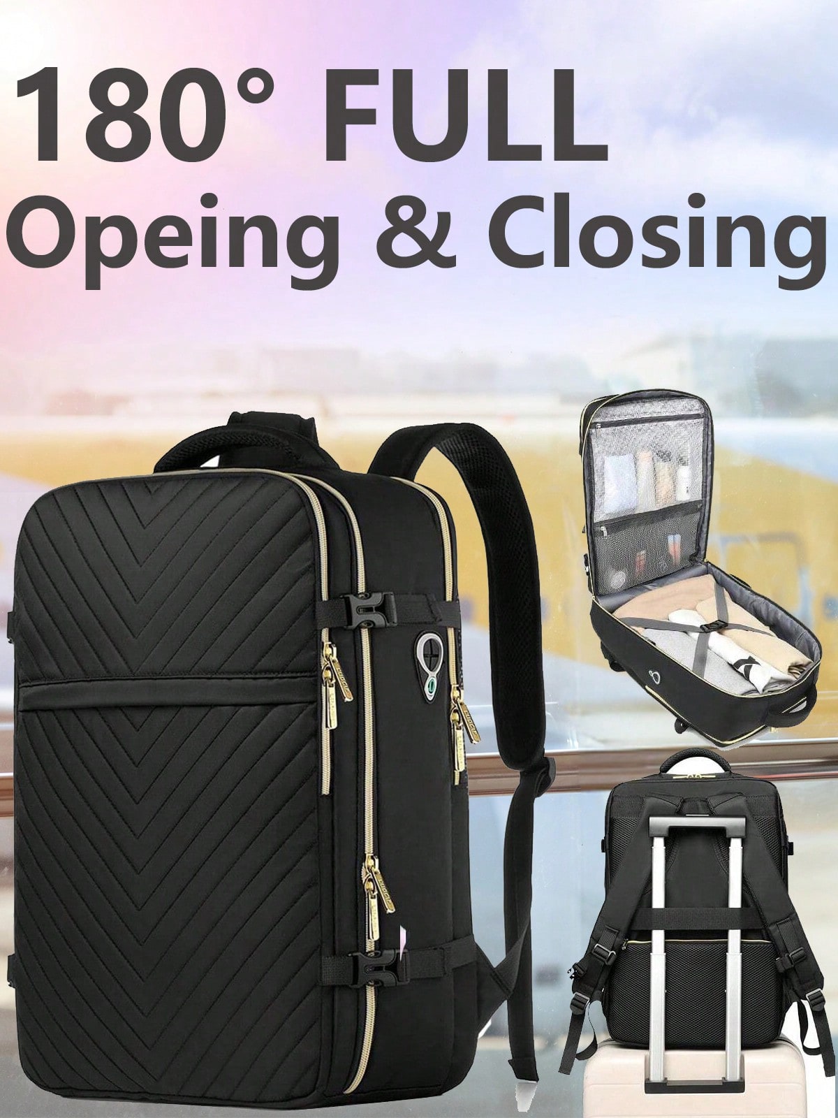 Laptop Bag Waterproof - Büyük Boy Seyahat Sırt Çantası -
