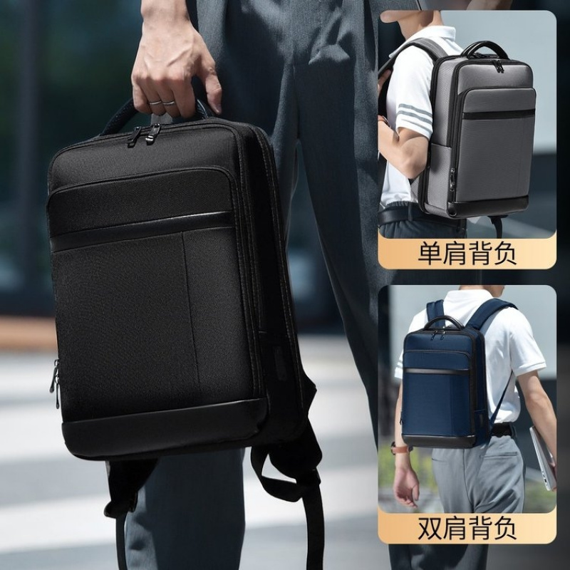 Laptop Bag Waterproof - Erkekler için Laptop İş Sırt Çantası