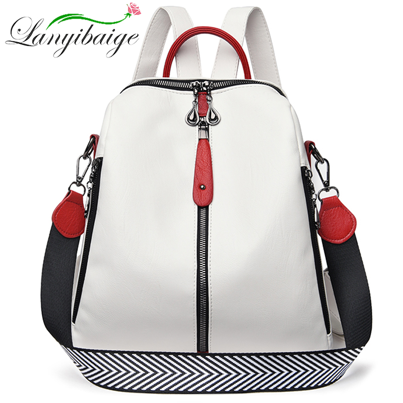 Laptop Accessories For Girls - Moda sırt çantası kadın yumuşak deri