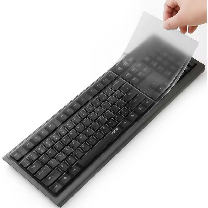 Keyboard Cover Silicone - İnce yumuşak silikon klavye koruyucusu, 13-17