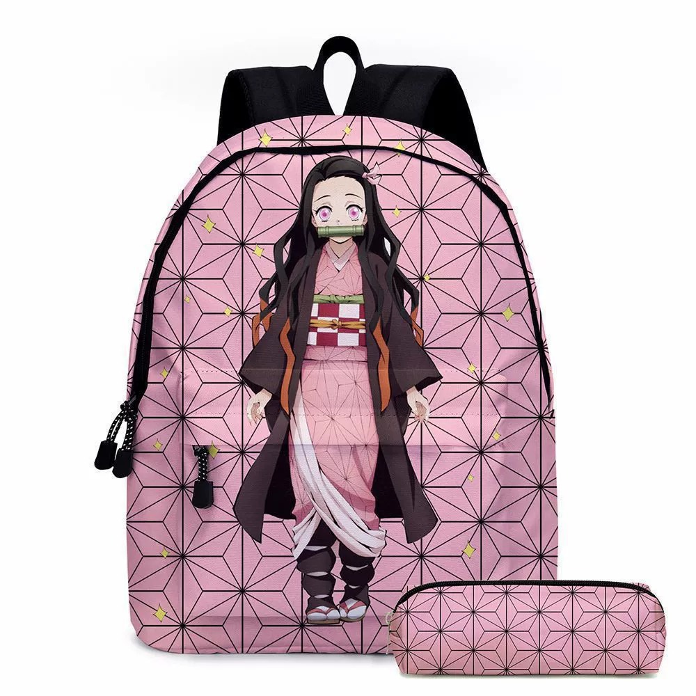 Laptop Accessories For Girls - Anime iblis avcısı sırt çantası kalem