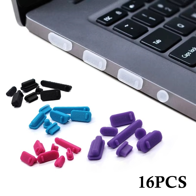 Keyboard Cover Silicone - Evrensel Silikon Toz Önleyici Tıpa, Bilgisayar
