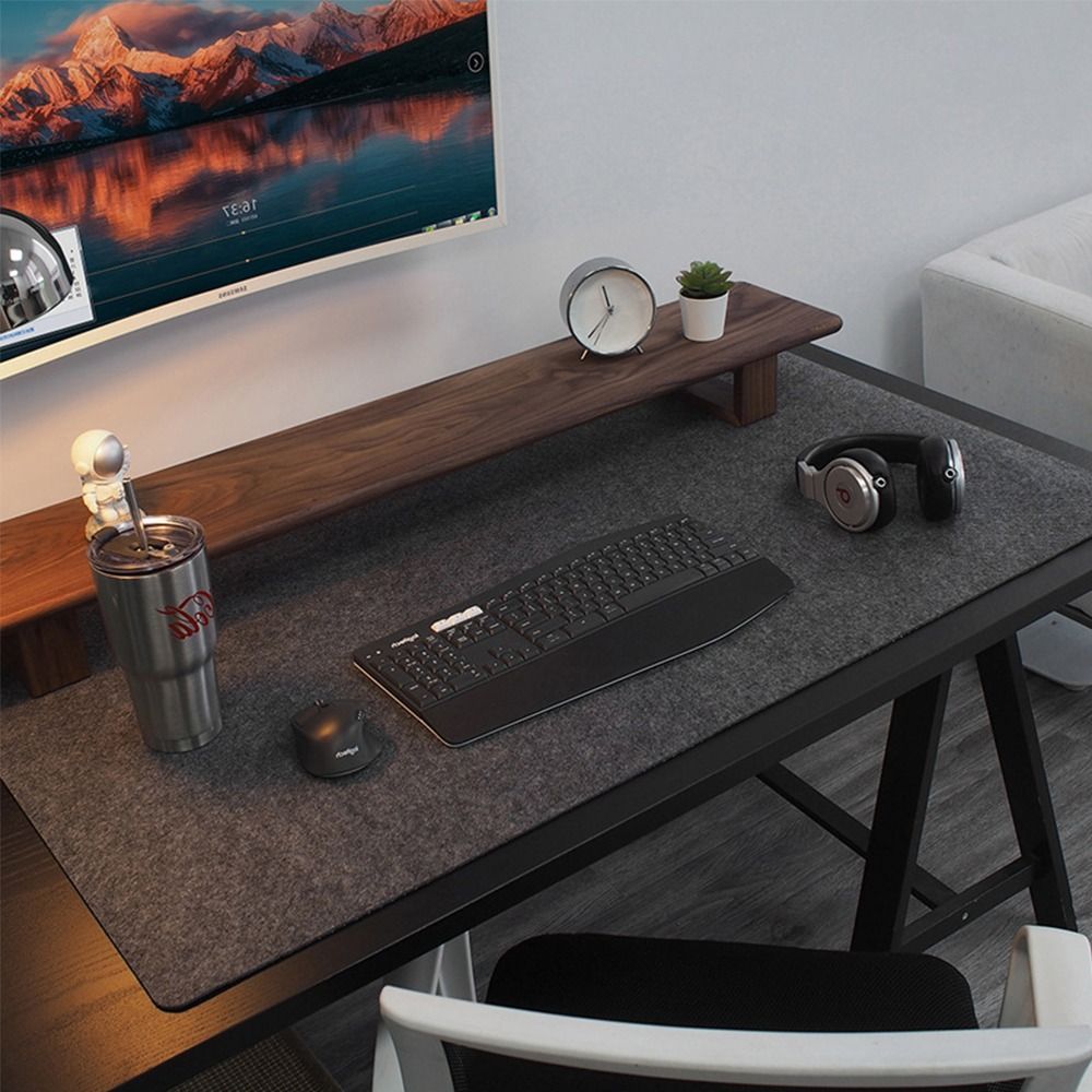 Laptop Accessories Writing Pad - 90x40cm oyun aksesuarları yün keçe Mouse
