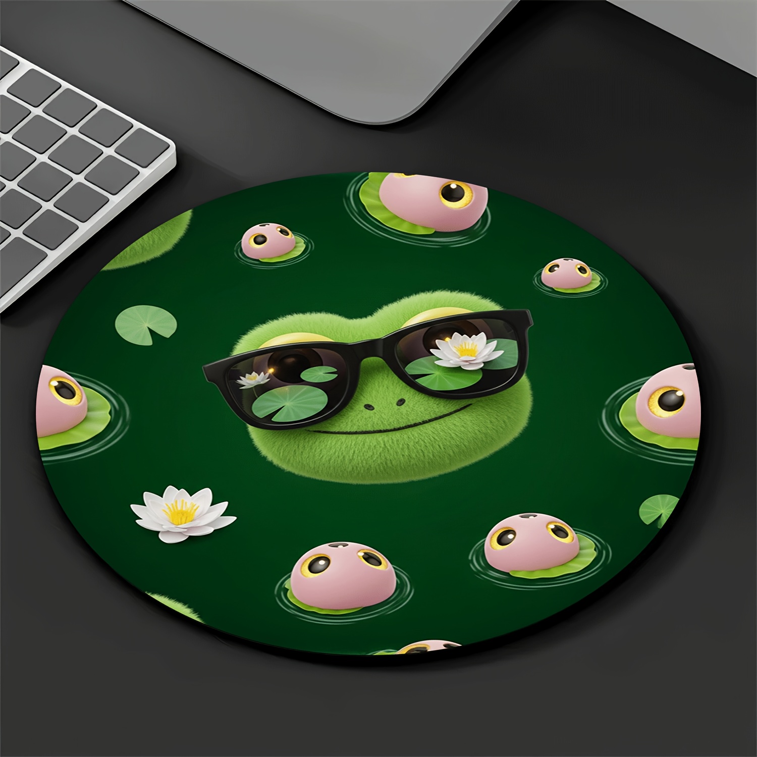 Lotus Desenli Sevimli Kurbağa  - Laptop Accessories Design incelemesi ve fiyatı