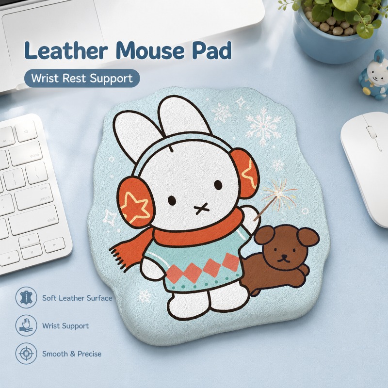 Anime Miffy Deri Mouse Pad, Bi - Laptop Accessories Design incelemesi ve fiyatı