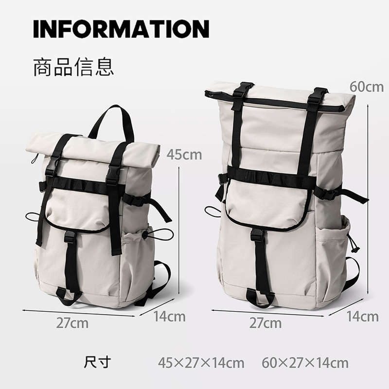 Yeni erkekler için rulo ağızlı - Laptop Bag Waterproof incelemesi ve fiyatı