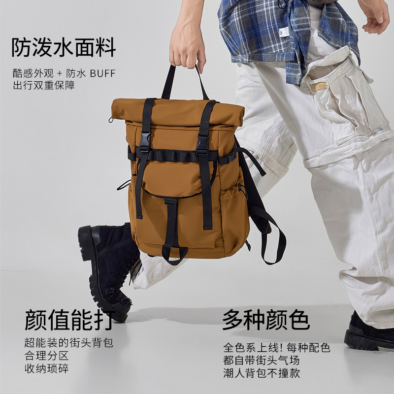 Yeni erkekler için rulo ağızlı - Laptop Bag Waterproof incelemesi ve fiyatı