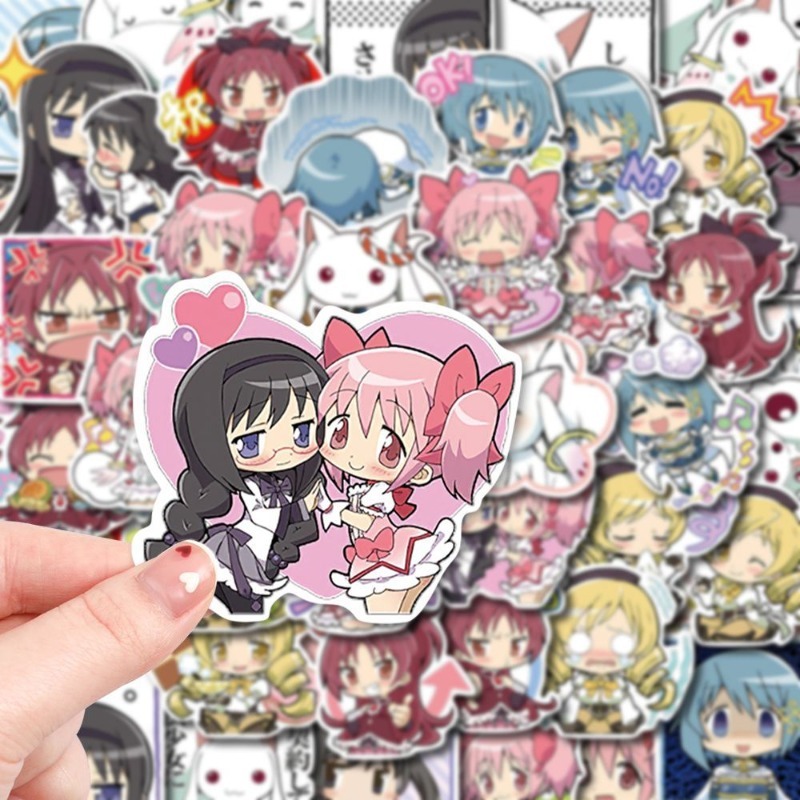 48 adet karikatür Puella Magi  - Laptop Accessories Decoration incelemesi ve fiyatı