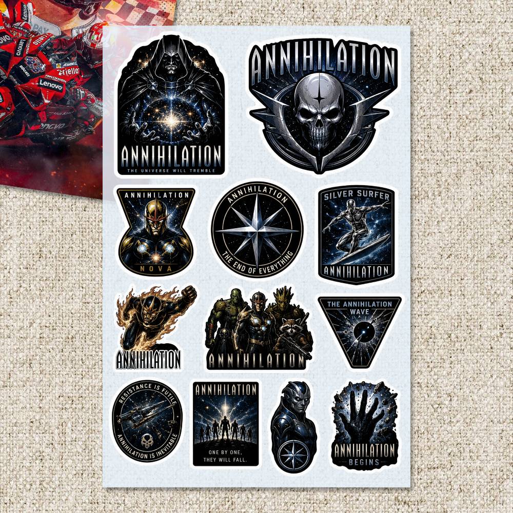 A-nnihilation Çıkartmalar Moto - Laptop Accessories Wallpaper incelemesi ve fiyatı