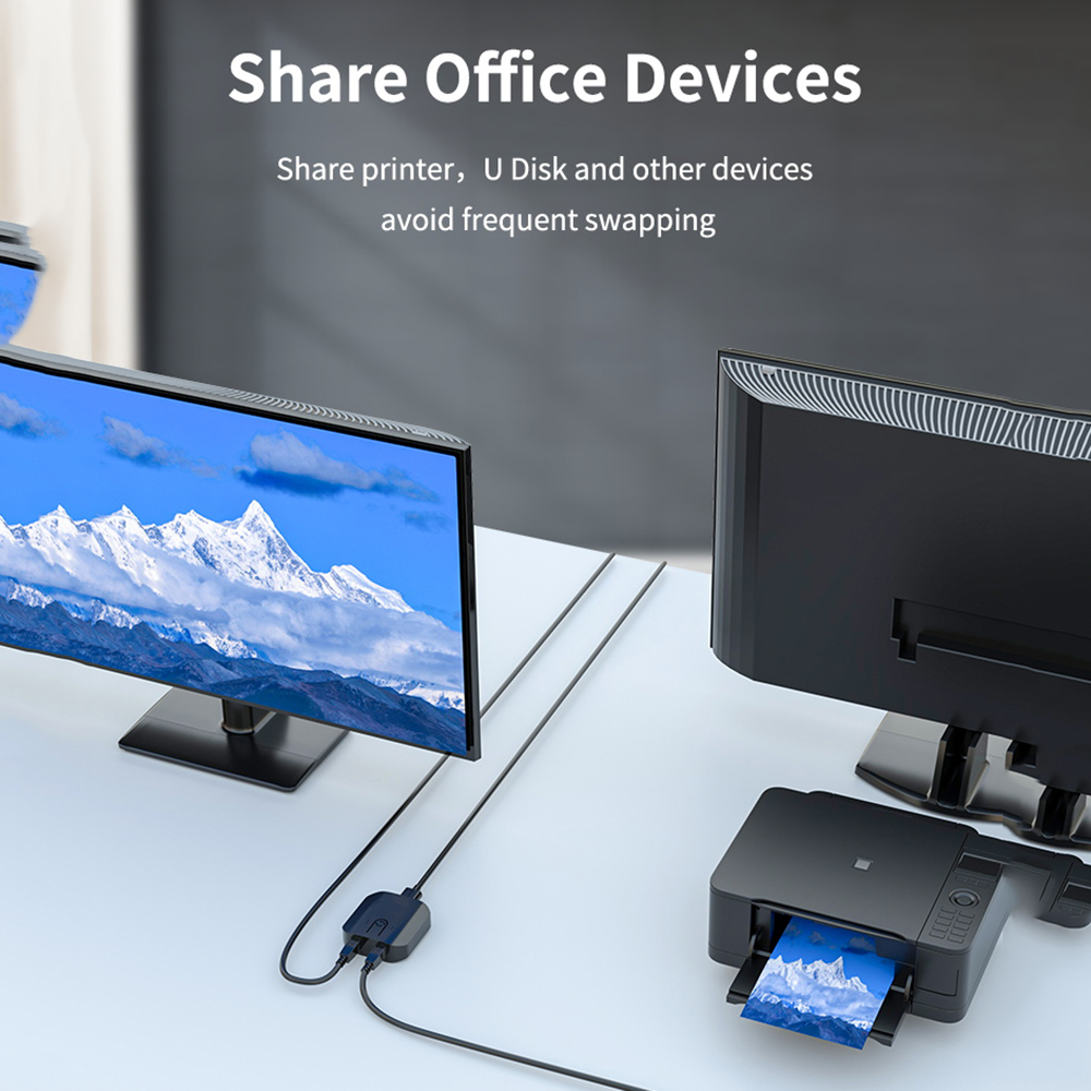 2X1 KVM Switch Box seçici çift - Laptop Accessories Toys incelemesi ve fiyatı