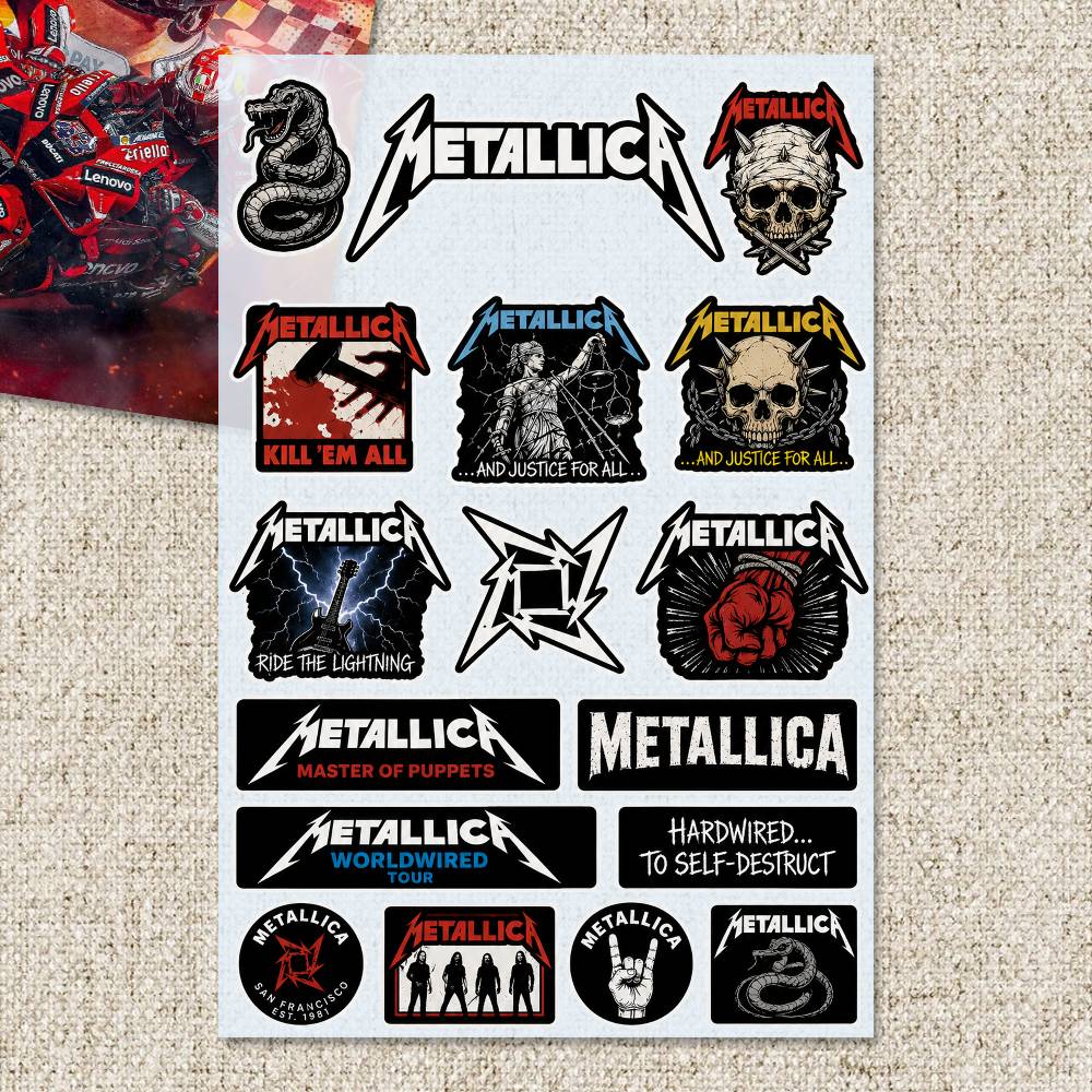 M-Metallica Çıkartmalar Moto E - Laptop Accessories Wallpaper incelemesi ve fiyatı