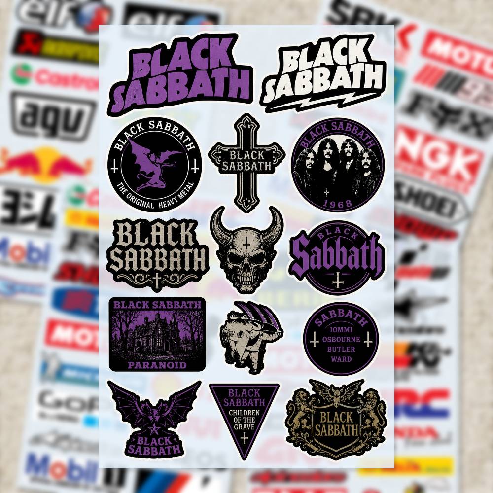 B-LACK S-ABBATH Çıkartmalar Mo - Laptop Accessories Wallpaper incelemesi ve fiyatı