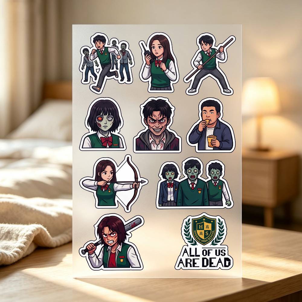 1 adet hepimiz D-Dead çıkartma - Laptop Accessories Wallpaper incelemesi ve fiyatı