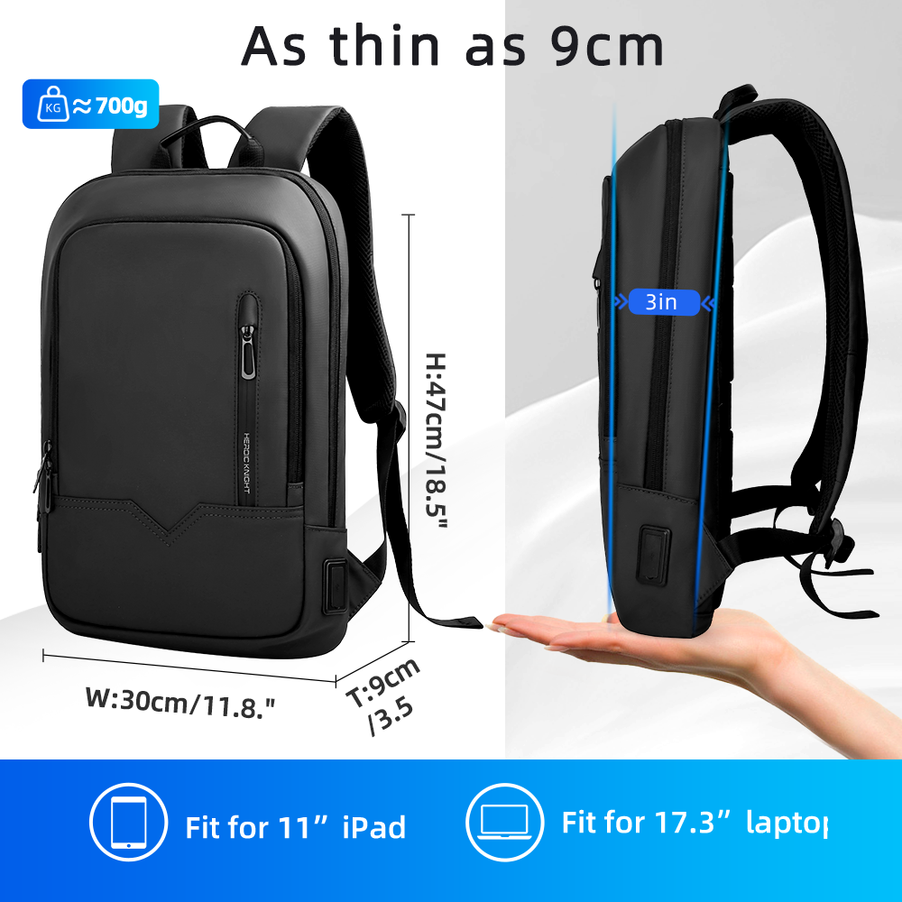 Erkekler için HK Slim İş Sırt  - Laptop Bag Waterproof incelemesi ve fiyatı